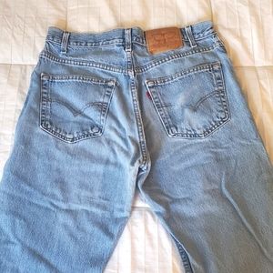 Levis 505 high rise jeans